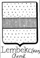 Lembeke Coat of Arms / Family Crest 0