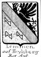 Lemmen Coat of Arms / Family Crest 1