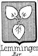 Lemminger Coat of Arms / Family Crest 1
