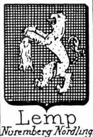 Lemp Coat of Arms / Family Crest 2