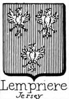 Lempriere Coat of Arms / Family Crest 1