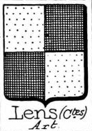 Lens Coat of Arms / Family Crest 3