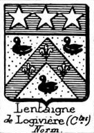 Lentaigne Coat of Arms / Family Crest 2