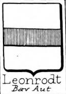 Leonrodt Coat of Arms / Family Crest 0