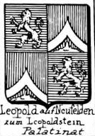 Leopold Coat of Arms / Family Crest 3