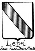 Lepel Coat of Arms / Family Crest 2