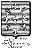 Leprince Coat of Arms / Family Crest 1