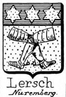Lersch Coat of Arms / Family Crest 0