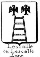 LEscaille Coat of Arms / Family Crest 1