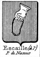 LEscaille Coat of Arms / Family Crest 0