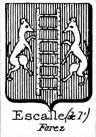 LEscalle Coat of Arms / Family Crest 0
