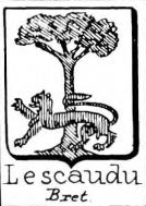 Lescaudu Coat of Arms / Family Crest 0