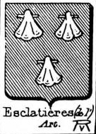 LEsclatiere Coat of Arms / Family Crest 0