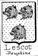 Lescot Coat of Arms / Family Crest 3