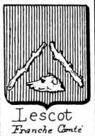 Lescot Coat of Arms / Family Crest 1