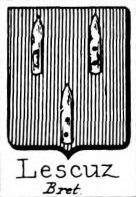 Lescuz Coat of Arms / Family Crest 0
