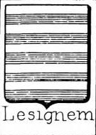 Lesignem Coat of Arms / Family Crest 0