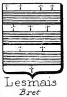Lesmais Coat of Arms / Family Crest 0