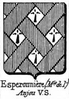 LEsperonniere Coat of Arms / Family Crest 1