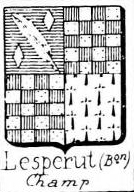 Lesperut Coat of Arms / Family Crest 0