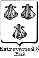LEstreverie Coat of Arms / Family Crest 0