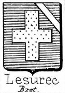 Lesurec Coat of Arms / Family Crest 0