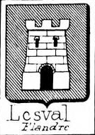 Lesval Coat of Arms / Family Crest 0