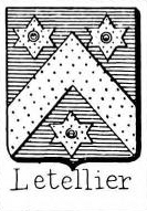 Letellier Coat of Arms / Family Crest 0