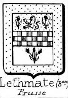 Lethmate Coat of Arms / Family Crest 2