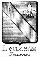 Leuze Coat of Arms / Family Crest 1