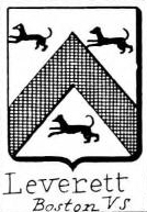 Leverett Coat of Arms / Family Crest 2