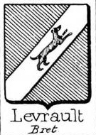 Levrault Coat of Arms / Family Crest 0