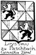 Leys Coat of Arms / Family Crest 5
