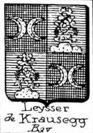 Leysser Coat of Arms / Family Crest 1