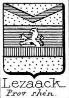 Lezaack Coat of Arms / Family Crest 0