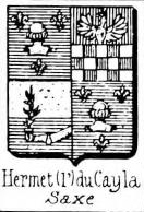 LHermet Coat of Arms / Family Crest 0