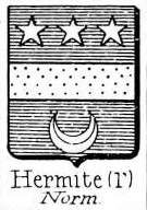 LHermite Coat of Arms / Family Crest 1