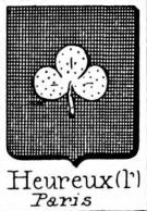 LHeureux Coat of Arms / Family Crest 0
