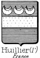 LHuillier Coat of Arms / Family Crest 2