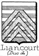 Liancourt Coat of Arms / Family Crest 0