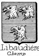 Libaudiere Coat of Arms / Family Crest 0