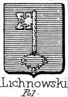 Lichnowski Coat of Arms / Family Crest 2