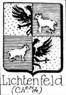 Lichtenfeld Coat of Arms / Family Crest 1