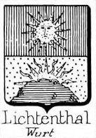 Lichtenthal Coat of Arms / Family Crest 0