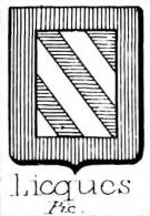 Licques Coat of Arms / Family Crest 0