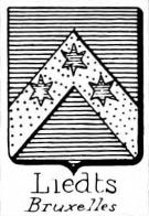 Liedts Coat of Arms / Family Crest 0