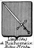Liege Coat of Arms / Family Crest 1