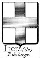 Liers Coat of Arms / Family Crest 0