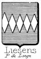 Liesens Coat of Arms / Family Crest 0