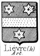 Lievre Coat of Arms / Family Crest 2